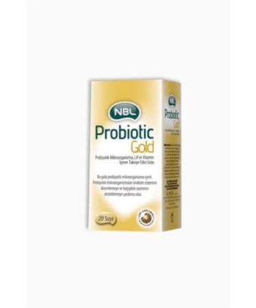 NOVAFACE STD NBL Probiotic Gold 20 Stick Sachet (SINGLE)