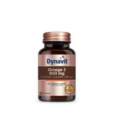 Dynavit STD Dynavit Omega 3 950mg 30 Capsules (SINGLE)