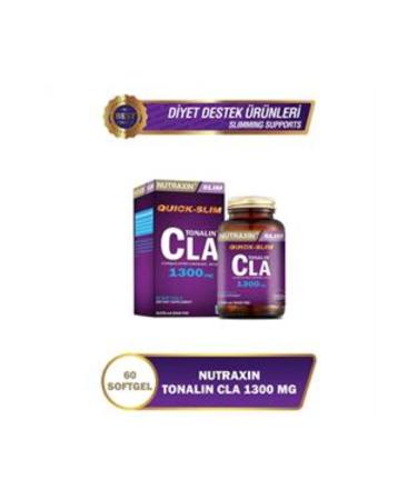 Nutraxin STD Nutraxin Quick Slim Tonalin CLA 1300mg 60 Capsules (SINGLE)