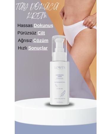 Cosmetics LOWE'S Laser Effective Hair Removal Cream - Hair Root Weakening and Epilation Effective Solution - Buy Online on GoSupps.com
