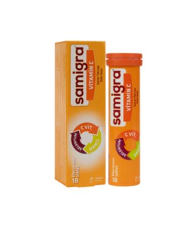 NOVAFACE STD Samigra Vitamin C Effervescent 18 Tablets (SINGLE)