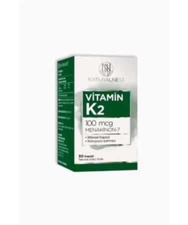 Natural STD Natural Nest Vitamin K2 30 Capsules (SINGLE)