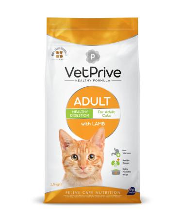 VetPrive Vet Prive Lamb Adult Cat Food 1.5 Kg