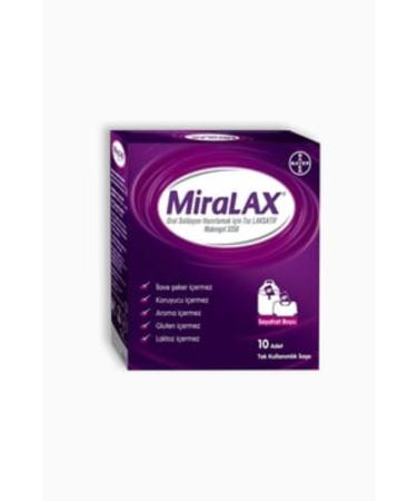 Miralax STD Miralax 10 Sachets (SINGLE)