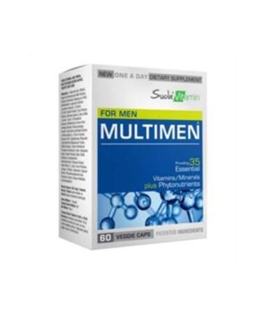 NOVAFACE STD Water Vitamin Multimen Men Multivitamin 60 Herbal Capsules (SINGLE)