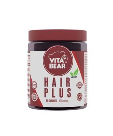 NOVAFACE STD Vita Bear Hair Plus Vegan Hair Vitamin 60 Gummies (SINGLE)