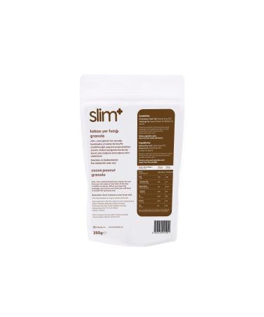 slimplus 3 Pack Cocoa Peanut Gluten Free No Added Sugar Vegan Granola 250gr - Buy Online on GoSupps.com