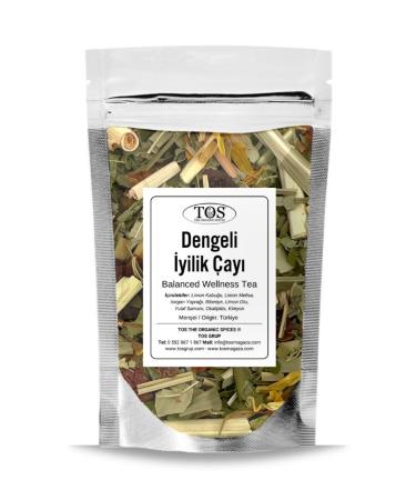 TOS The Organic Spices Balanced Wellness Tea 100 gr (1st Quality) Balanced Wellness Tea