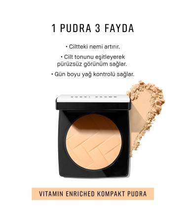Bobbi Brown Vi tamin n Enri ched Moi sturi zi ng Compact Powder - Neutral Passi .1849 Powder