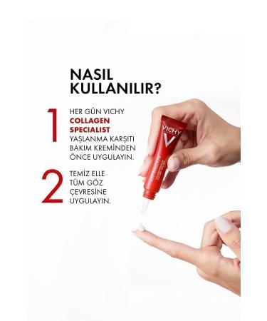 Vichy L FTACT V-ANT -AG NG AND ANT -DARK CIRCLE EYE CARE CREAM-15ML PASS .1980 - Buy Online on GoSupps.com