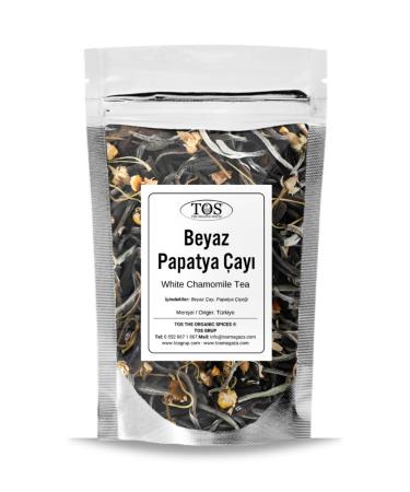 TOS The Organic Spices White Chamomile Tea 250 gr (1st Quality) White Chamomile Tea