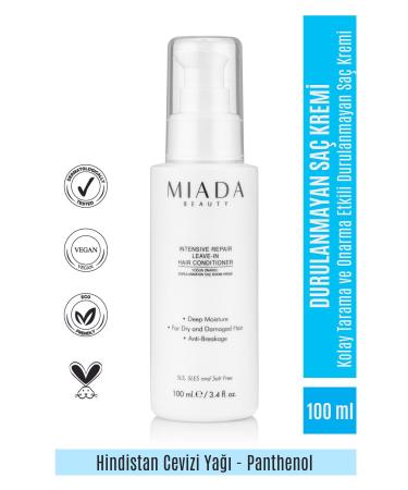 Miada Beauty Intensive Repair Leave-In Hair Conditioner - Intensive Repair Leave-In Conditioner 100 ml
