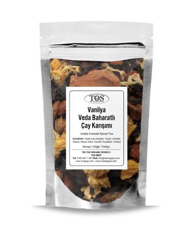 TOS The Organic Spices Vanilla Veda Spiced Tea 100 gr (1st Quality) Vanilla Veda Spiced Tea