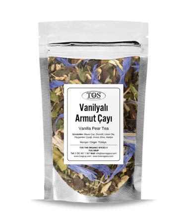 TOS The Organic Spices Vanilla Pear Tea 250 gr (1st Quality) Vanilla Pear Tea