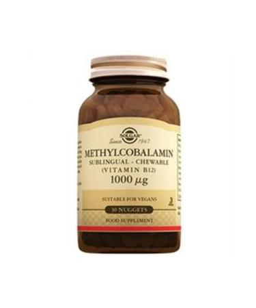 NOVAFACE STD Solgar Methylcobalamin 1000mg 30 Sublingual Tablets (SINGLE)