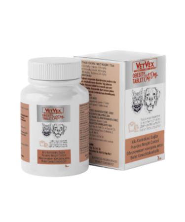NOVAFACE STD Vetvex Cat Dog Supplement Obesity 60 Tablets (SINGLE)