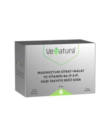 NOVAFACE STD Venatura Magnesium Citrate Malate and Vitamin B6 P5P 30 Sachets (SINGLE)
