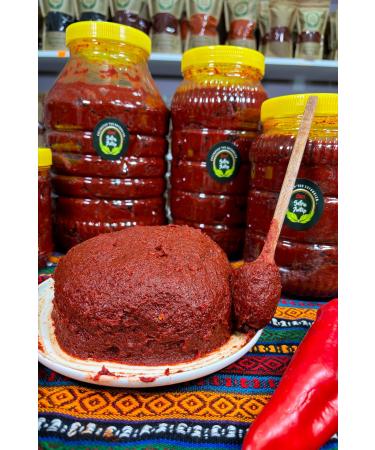 gazisofraantep Antep Sweet Pepper Paste 1 Kg - Buy Online on GoSupps.com