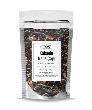 TOS The Organic Spices Cocoa & Mint Tea 250 gr (1st Quality) Cacao & Mint Tea