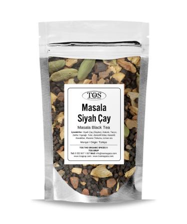 TOS The Organic Spices Masala Black Tea 250 gr (1st Quality) Masala Black Tea