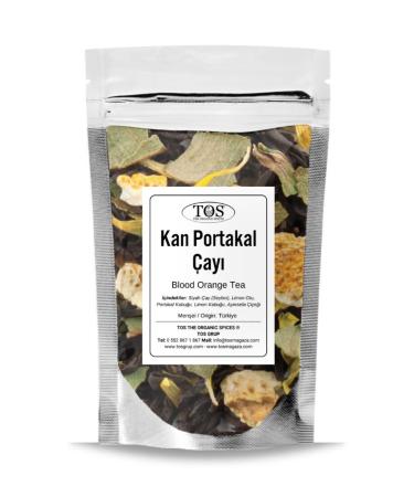TOS The Organic Spices Blood Orange Tea 250 gr (1st Quality) Blood Orange Tea