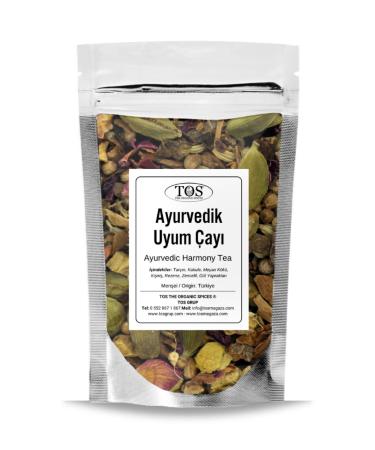 TOS The Organic Spices Ayurvedic Harmony Tea 100 gr (1st Quality) Ayurvedic Harmony Tea