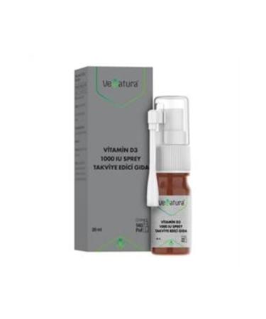 NOVAFACE STD VeNatura Vitamin D3 1000 IU Spray 20 ml (SINGLE)