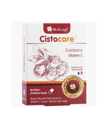 NOVAFACE STD Medicago Cistocare Cranberry 20 Capsules (SINGLE)