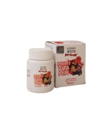 NOVAFACE STD Voonka Kids Masha and the Bear Multivitamin Strawberry Flavored 62 Tablets (SINGLE)