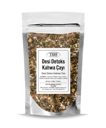 TOS The Organic Spices Desi Detox Kahwa Tea 100 gr (1st Quality) Desi Detox Kahwa Tea