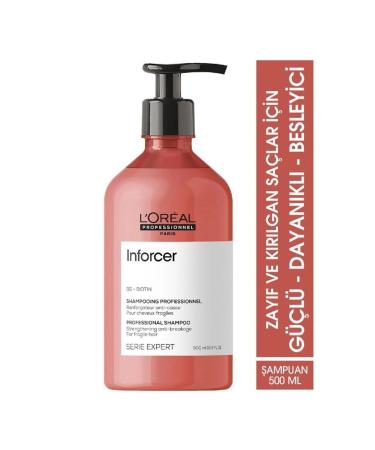 L'oreal Professionnel Expert Inforcer -B6*Biotin Shampoo-Hair Fiber Repair Shampoo 500 ml*--*-*.