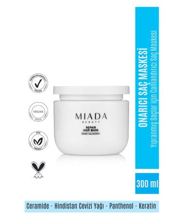 Miada Beauty Repair Hair Mask - Repairing Hair Mask 300 ml