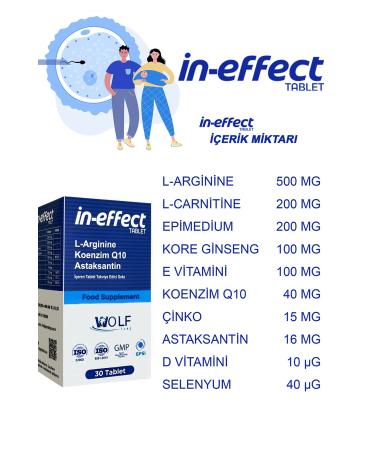 Wolf In Effect Food Supplement Triple Infertility Arginine Coenzymeq10 Astaxanthin Zinc Selenium... Wlf34 - Buy Online on GoSupps.com
