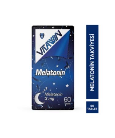 NOVAFACE STD Vitawin Melatonin 3 mg 60 Tablets (SINGLE)