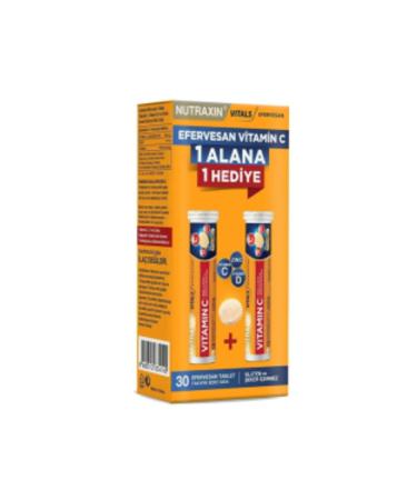 Nutraxin STD Nutraxin Vitamin CD Zinc 15 Effervescent Tablet Double Code (SINGLE)