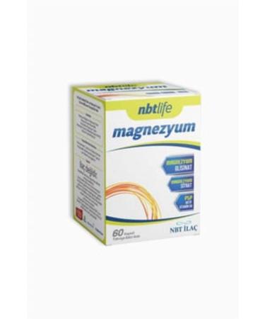 NOVAFACE STD NBT Life Magnesium Bisglycinate and Citrate 60 Capsules (SINGLE)