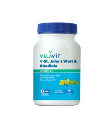 NOVAFACE STD Velavit V St Johns Worth Rhodiola 30 Tablets (SINGLE)