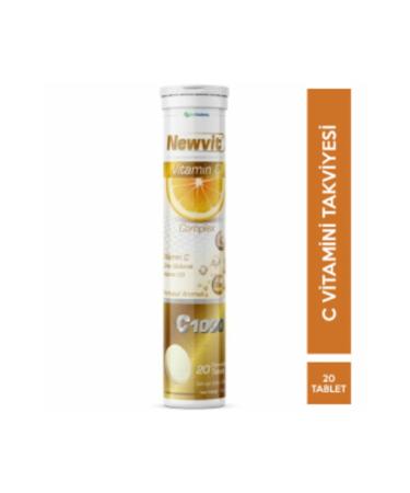 NOVAFACE STD Newvit Vitamin C Complex Effervescent 20 Tablets (SINGLE)