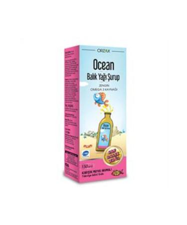 Orzax Mixed Fruit Fish Oil Syrup 150 ml