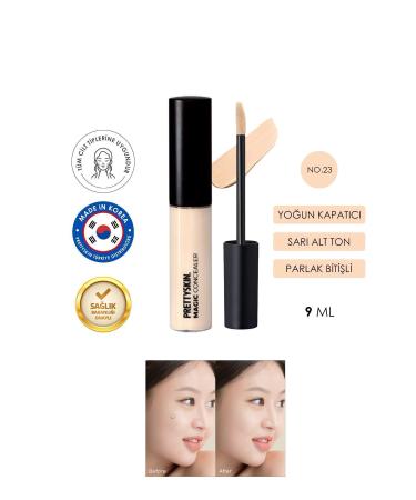 PRETTYSKIN Magic Concealer Long-Lasting Effective High Coverage Concealer