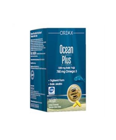 Orzax STD Orzax Ocean Plus 1200mg Fish Oil 30 Capsules (SINGLE)