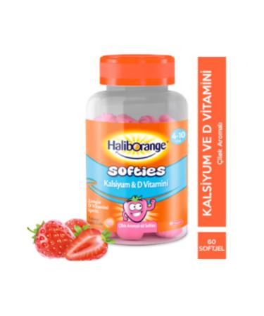 Haliborange STD Haliborange Softies Calcium and Vitamin D 60 Chewable Tablets (SINGLE)