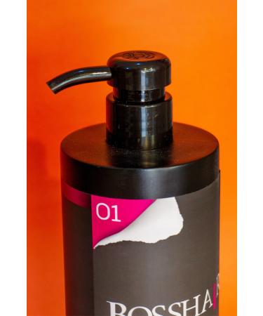 BOSSHA R Bosshair Salt-Free Shampoo Keratin Essence For Strong and Lively Hair - Buy Online on GoSupps.com