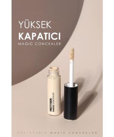 PRETTYSKIN Magic Concealer Long-Lasting Effective High Coverage Concealer - Buy Online on GoSupps.com