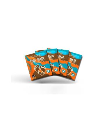 Dr Family 4 Pieces Peeling Effective Dead Skin and Crack Peeling Foot Mask - Buy Online on GoSupps.com