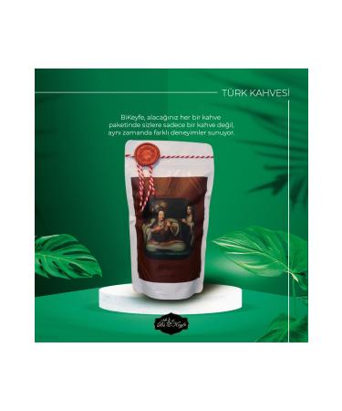 Bikeyfe Gourmet Turkish Coffee White Package 250 Grams