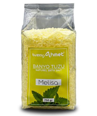 Tuzcu Ahmet Melissa Oil Bath Salt 750 Gr