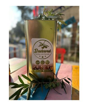 AKSOY Natural Extra Virgin Olive Oil 5 liters - Buy Online on GoSupps.com