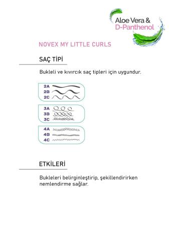 NOVEX My Little Curls Curl Defining Leave-In Conditioner 300ml - Buy Online on GoSupps.com