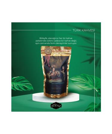 Bikeyfe Gourmet Turkish Coffee 500 grams Gold Package